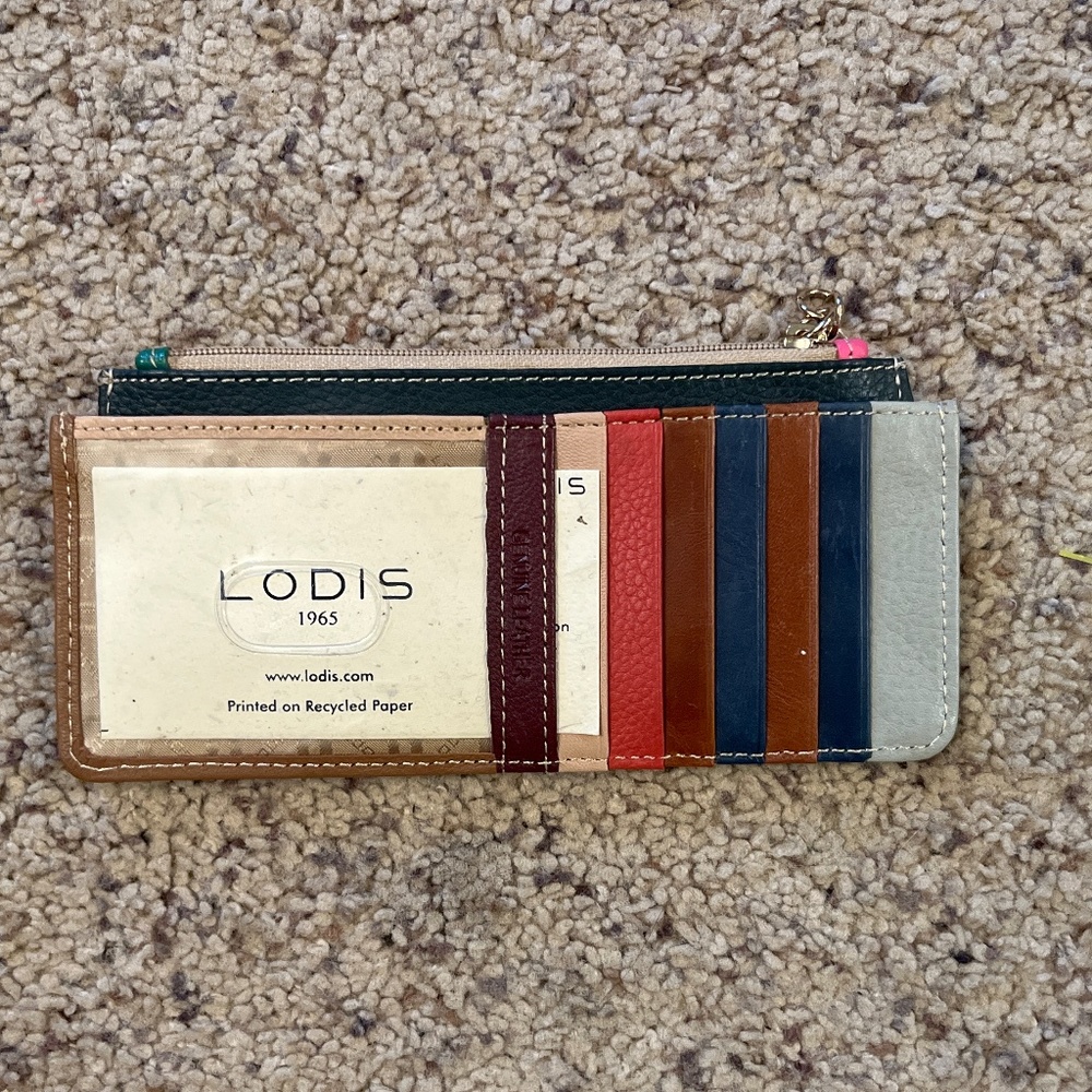 Lodis leather wallet
